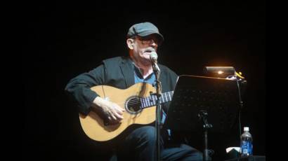 Cantautor cubano Silvio Rodríguez