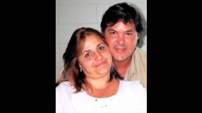 Elizabeth Palmeiro y Ramón Labañino
