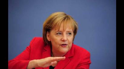 Ángela Merkel anuncia recortes en Alemania
