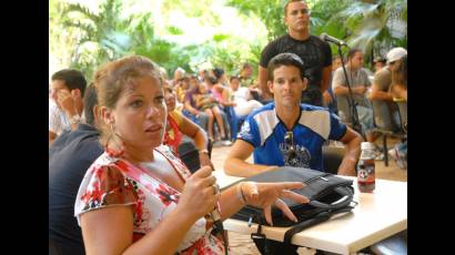 Debate del Activo Juvenil Campesino