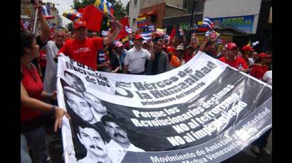 Venezuela por la causa de los Cinco
