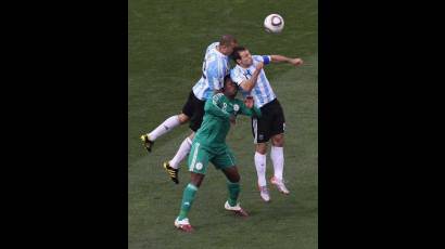 Argentina contra Nigeria