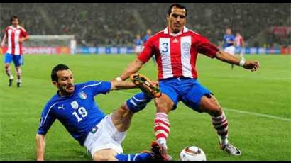 Italia vs Paraguay