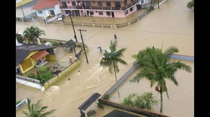Inundaciones en Brasil