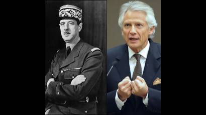 De Gaulle con De Villepin