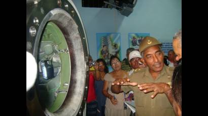 Tamayo Méndez en la Sala Museo