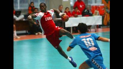 Cuba perdió ante Brasil en el balonmano