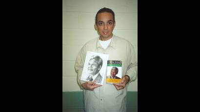 Mandela está entre las principales personalidades dibujadas por Tony en prisión
