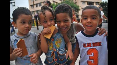 Celebración por el Día de los Niños