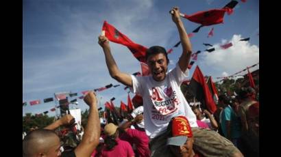 Celebran nicaragüenses el XXXI aniversario de la Revolución Sandinista