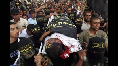 Mueren dos palestinos en ataque israelí