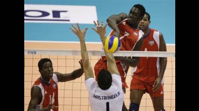 Equipo cubano de voleibol