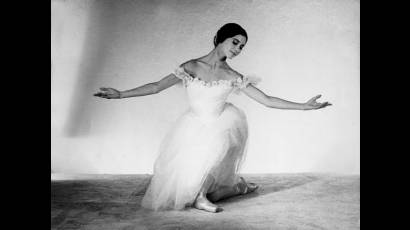 La bailarina cubana Mirta Plá