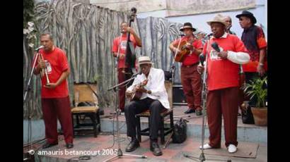 Faustino Oramas y su grupo