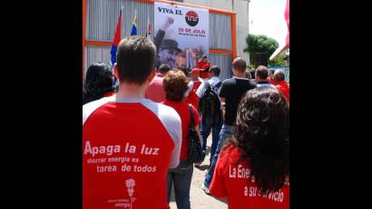 Acto conmemorativo del 26 de Julio en Caracas