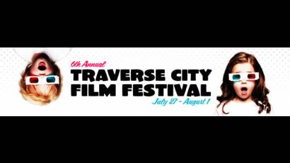 Logo de la 6ta edición anual del Festival de Cine Traverse City