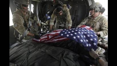 Soldados estadounidenses en Afganistán 