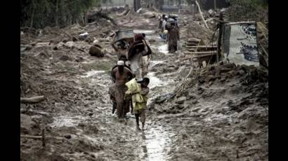 Inundaciones en Paquistán