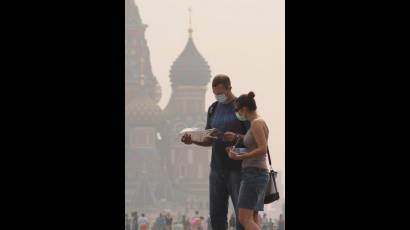 Incendios forestales en Rusia