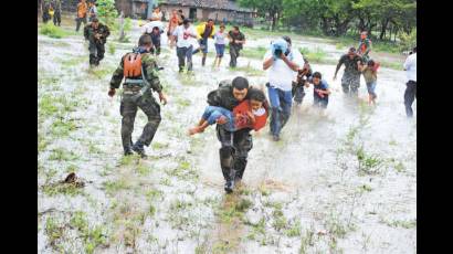 Intensas lluvias afectan a Nicaragua