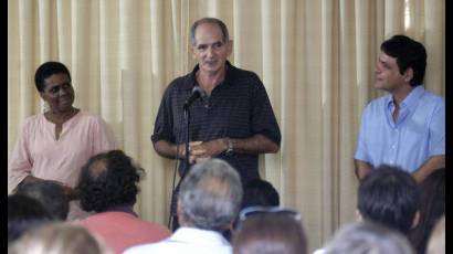 Narrador cubano Félix Sánchez