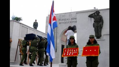 Entierro del General de Brigada, Calixto García