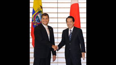 Ecuador y Japón dialogan sobre ampliación de vínculos