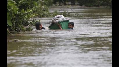 Inundaciones en Guatemala