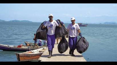 Pescadores brasileños