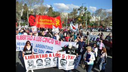 «Libertad a los Cinco. ¡Ya!»