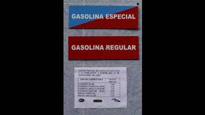 Gasolina y diésel