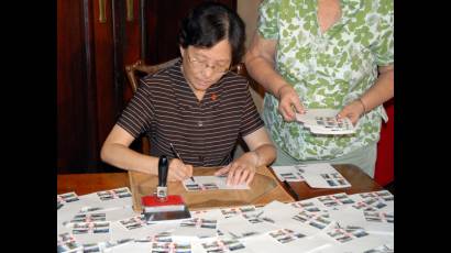 Embajadora de China Liu Yuqin en Cuba