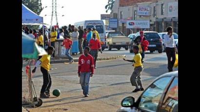 Juventud en Soweto 