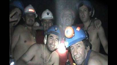 Mineros atrapados en Chile