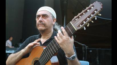 Músico brasileño Egberto Gismonti.