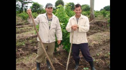 Jóvenes campesinos