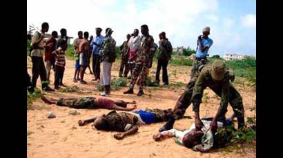 Muertos en Somalia