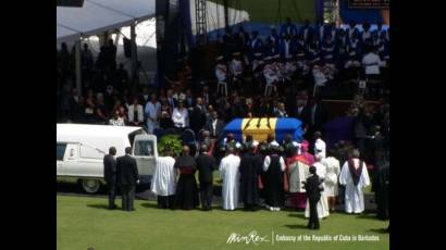 Funeral del Primer Ministro de Barbados