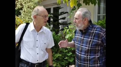 Fidel Castro y Michel Chossudovsky