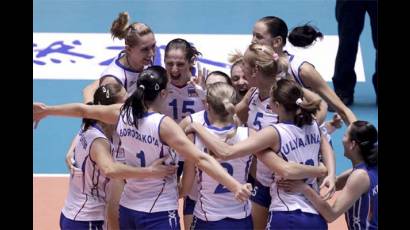 Rusia ganó mundial femenino de voleibol