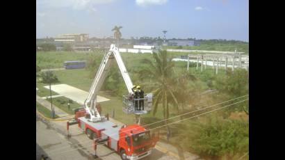 Medios técnicos de transporte y de protección al bombero