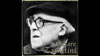 Reverencia en Cuba a Cesare Zavattini y su legado fílmico