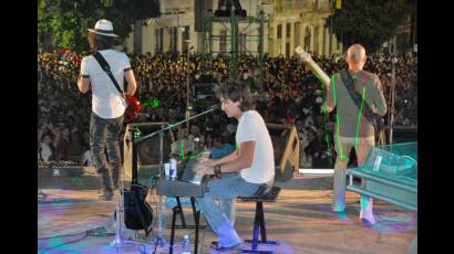 David Blanco en la Universidad de La Habana