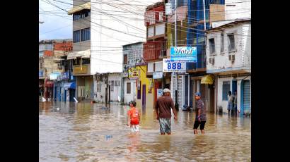 Lluvias intensas en Venezuela