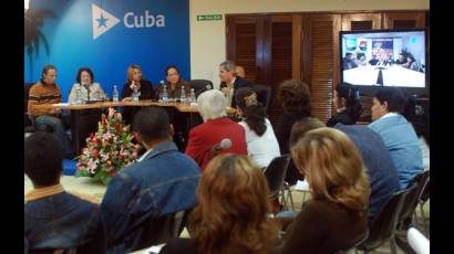 Video-conferencia en saludo al Día Universal de los Derechos Humanos