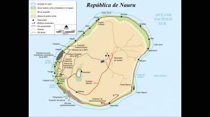 Mapa General de República de Nauru
