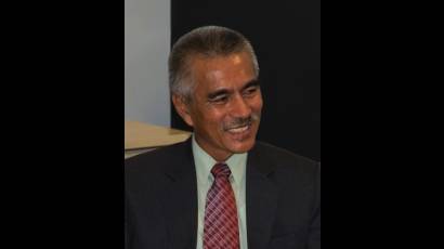 Anote Tong, presidente de la República de Kiribati