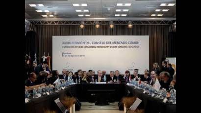 Cumbre del Mercosur en la Provincia de San Juan