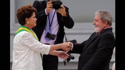 Toma de posesión de Dilma Rousseff