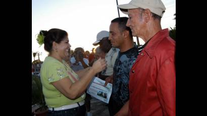 Cederistas avileños fueron estimulados durante el acto